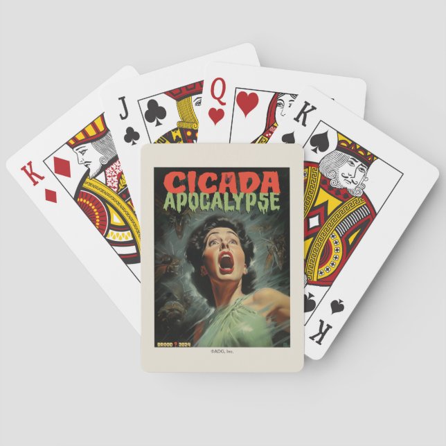 Baraja De Cartas Cicada Apocalypse 2024 (Reverso)