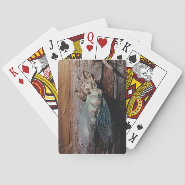 Baraja De Cartas Cicada se seca las alas (Reverso)