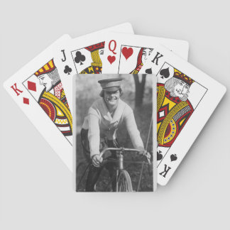 Baraja De Cartas Ciclista vintage en Bloomers