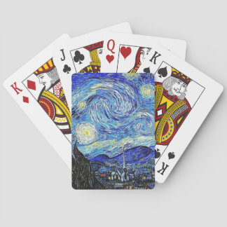 Baraja De Cartas Cielo Antiguo Noche Estrellada