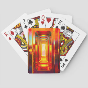 Baraja De Cartas Cielo celeste metálico