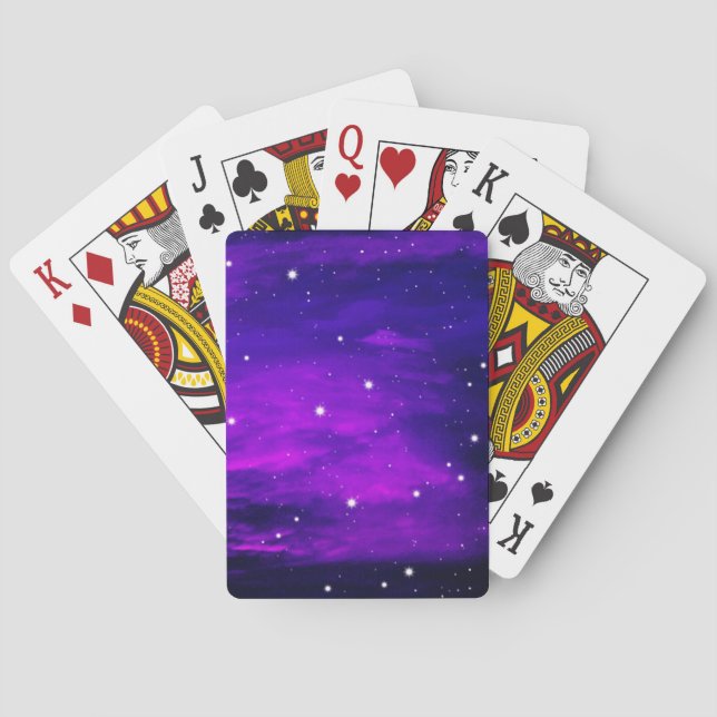 Baraja De Cartas Cielo nocturno (Reverso)