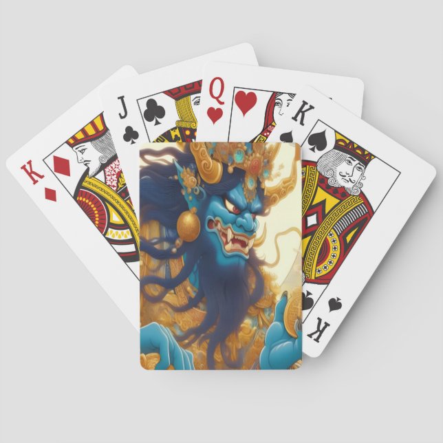 Baraja De Cartas Cielos Oni (Reverso)