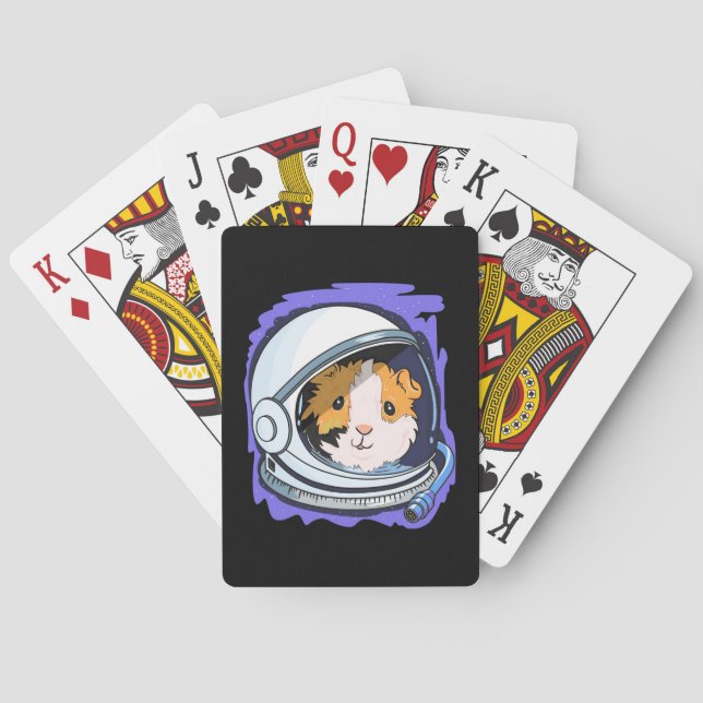Baraja De Cartas Ciencia de Cerdo de Guinea (Reverso)