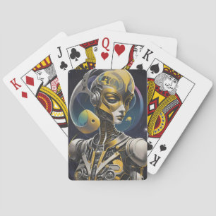 Baraja De Cartas Ciencia Ficción Cybille Ken Gage Cyborg