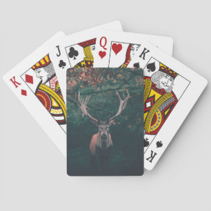 Baraja De Cartas Ciervo Macho Animal Salvaje