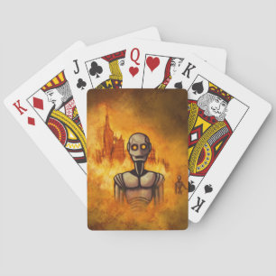 Baraja De Cartas cifi de revolución de robots