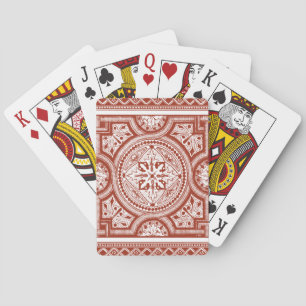Baraja De Cartas Cinabrio Woodblock IV