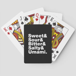 Baraja De Cartas Cinco pruebas básicas