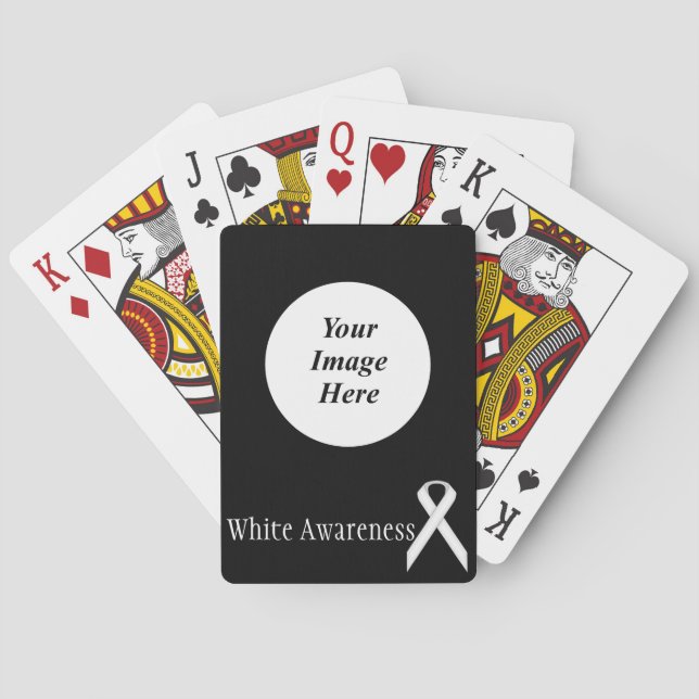 Baraja De Cartas Cinta blanca estándar de Kenneth Yoncich (Reverso)