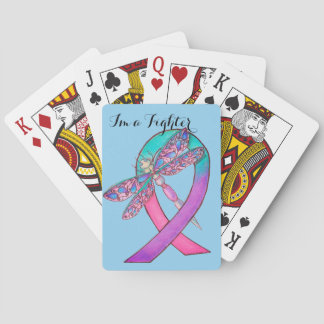Baraja De Cartas Cinta de cáncer de tiroides