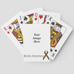 Baraja De Cartas Cinta estándar marrón por Kenneth Yoncich