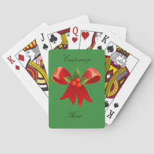 Baraja De Cartas Cinta roja Holly Thunder_Cove