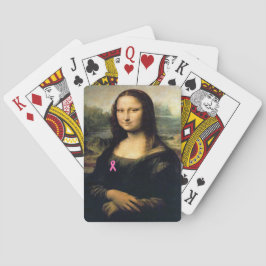 Baraja De Cartas Cinta rosa Mona Lisa