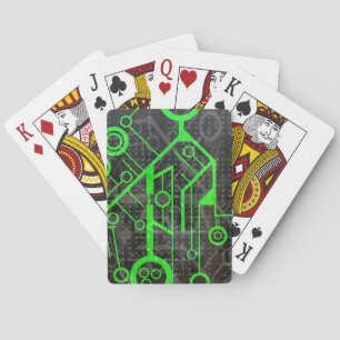 Baraja De Cartas Circuito verde