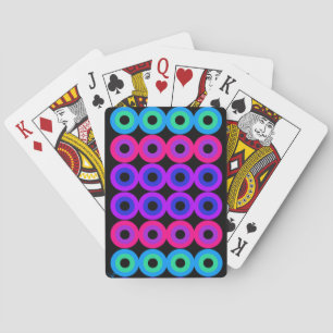 Baraja De Cartas Círculos de neón