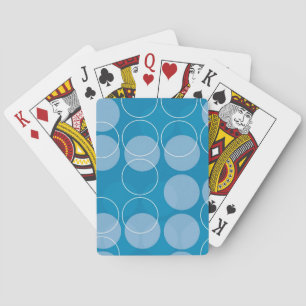 Baraja De Cartas Círculos retro