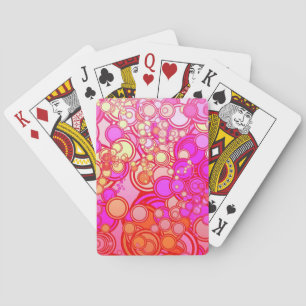 Baraja De Cartas Círculos retros