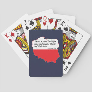 Baraja De Cartas Cita de Juan Pablo II