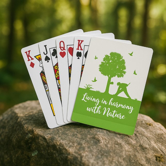 Baraja De Cartas Cita ecológica en armonía con la naturaleza (Subido por el creador)