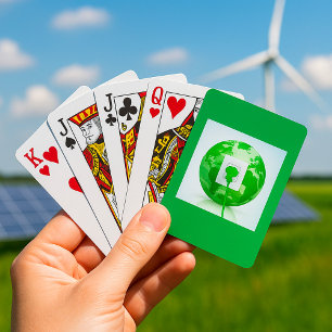 Baraja De Cartas Cita ecológica en armonía con la naturaleza