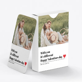 Baraja De Cartas Cita romántica de moda | Mejor regalo de Valentine