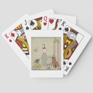 Baraja De Cartas Cita (w/c en el papel)