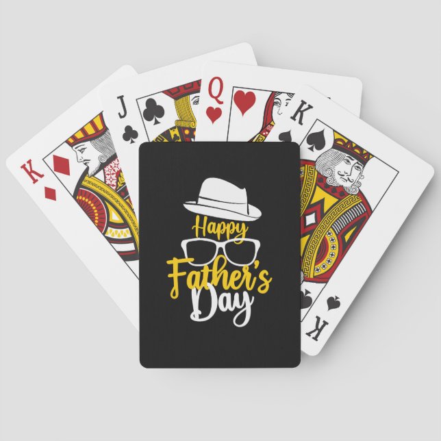 Baraja De Cartas Citas de abuelo | Feliz Día del Padre (Reverso)