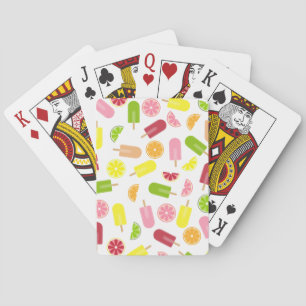 Baraja De Cartas Citrus Ice Pops Playing Cards