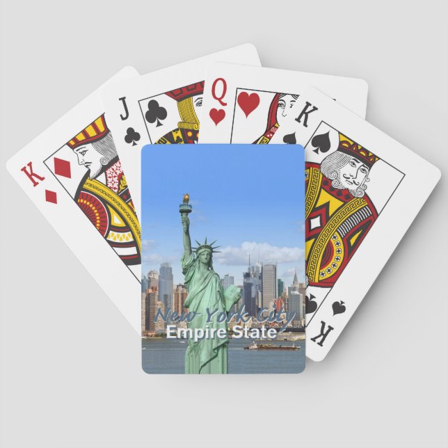 Baraja De Cartas Ciudad de Nueva York (Reverso)