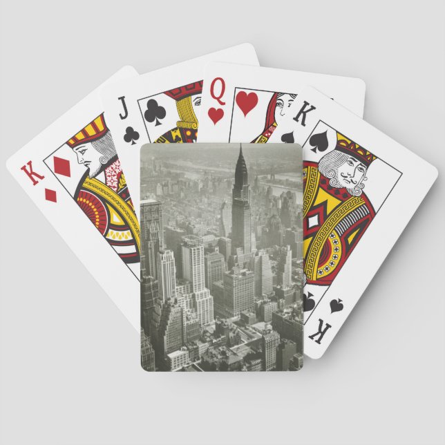 Baraja De Cartas Ciudad de Nueva York (Reverso)