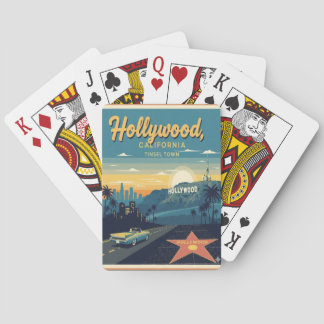 Baraja De Cartas Ciudad de oropel de Hollywood