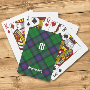 Baraja De Cartas Clan Armstrong Tartan