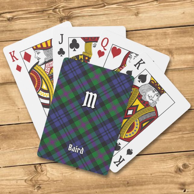 Baraja De Cartas Clan Baird Tartan (Subido por el creador)