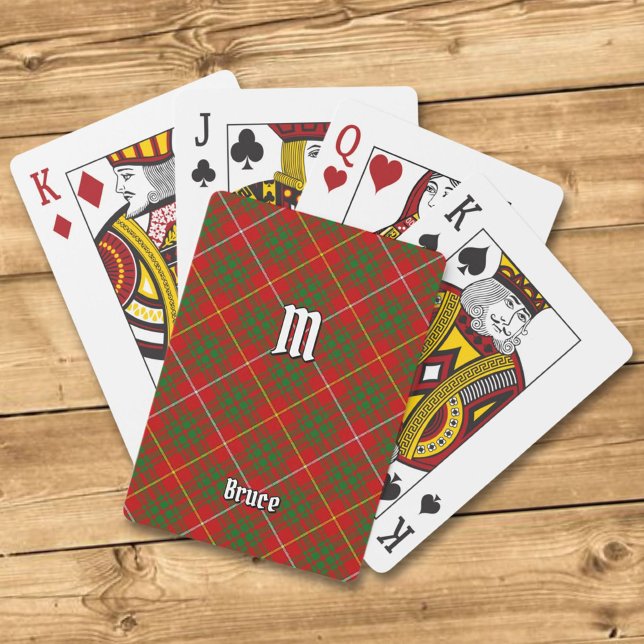 Baraja De Cartas Clan Bruce Tartan (Subido por el creador)