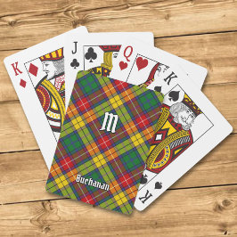 Baraja De Cartas Clan Buchanan Tartan