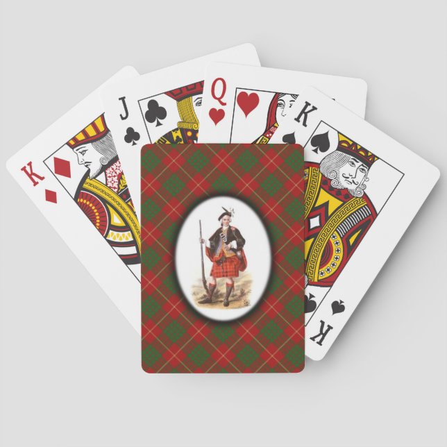 Baraja De Cartas Clan Cameron Scottish Dream Bicycle Deck (Reverso)