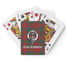 Clan Chisholm Escudo Badge & Tartan