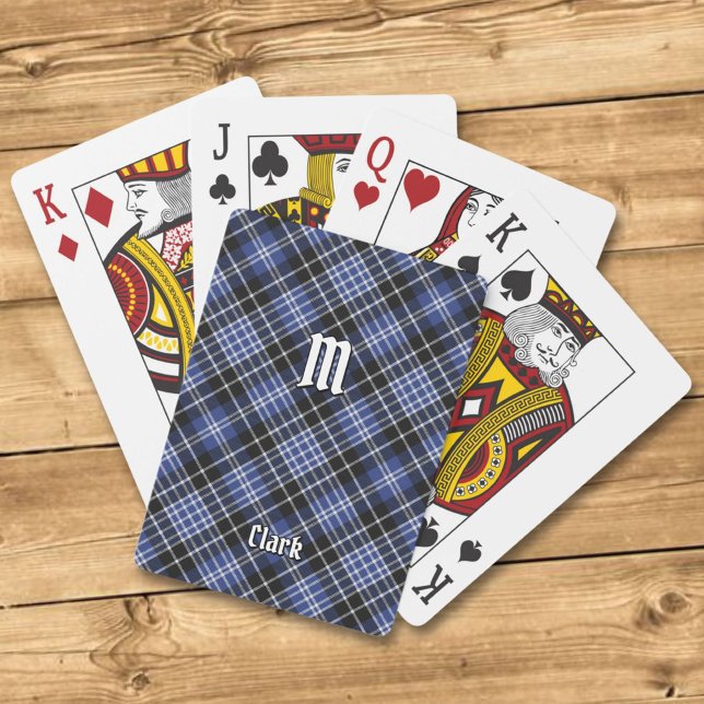 Baraja De Cartas Clan Clark Tartan (Subido por el creador)
