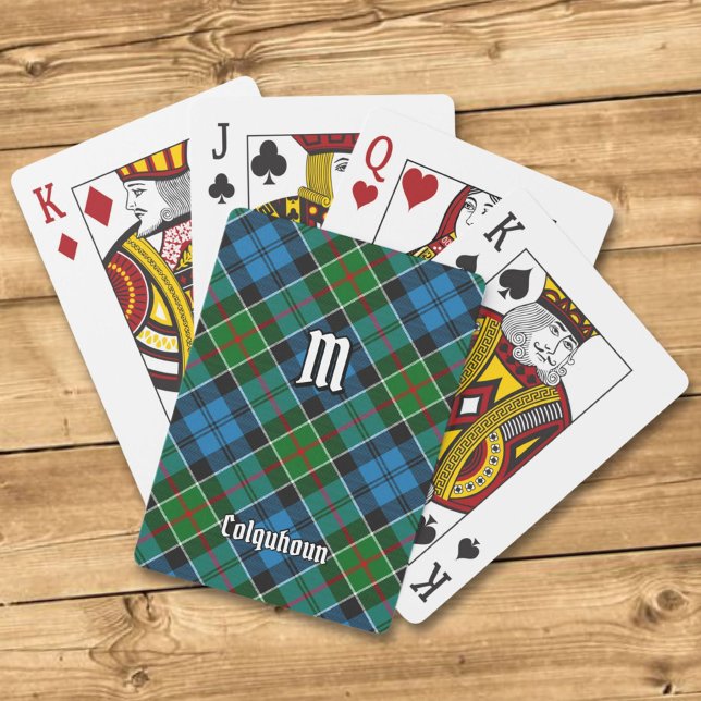 Baraja De Cartas Clan Colquhoun Tartan (Subido por el creador)