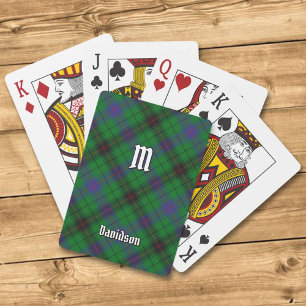Baraja De Cartas Clan Davidson Tartan