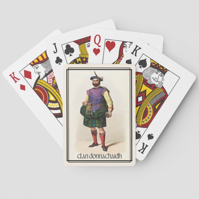 Baraja De Cartas Clan Donnachaidh Classic Scotland (Reverso)
