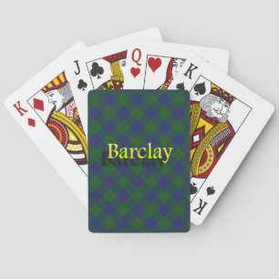 Baraja De Cartas Clan escocés Barclay