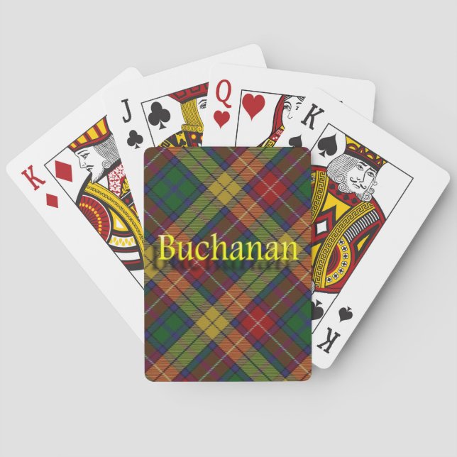 Baraja De Cartas Clan escocés Buchanan (Reverso)
