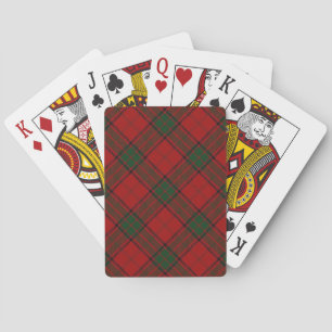 Baraja De Cartas Clan escocés Maxwell Tartan Deck