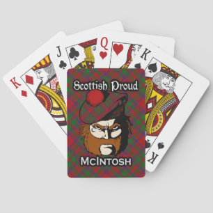 Baraja De Cartas Clan escocés McIntosh Tartan Deck