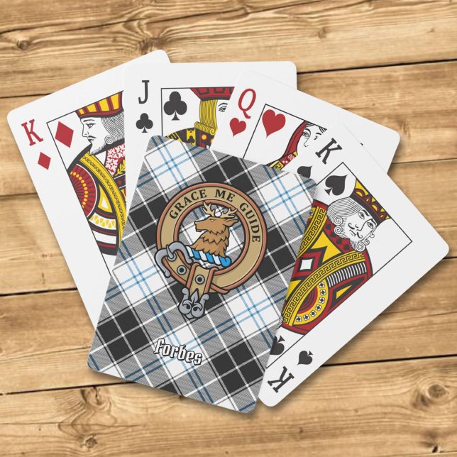 Baraja De Cartas Clan Forbes Escudo por Vestir Tartán (Subido por el creador)