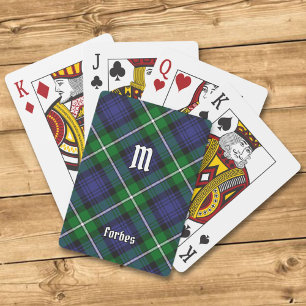 Baraja De Cartas Clan Forbes Tartan
