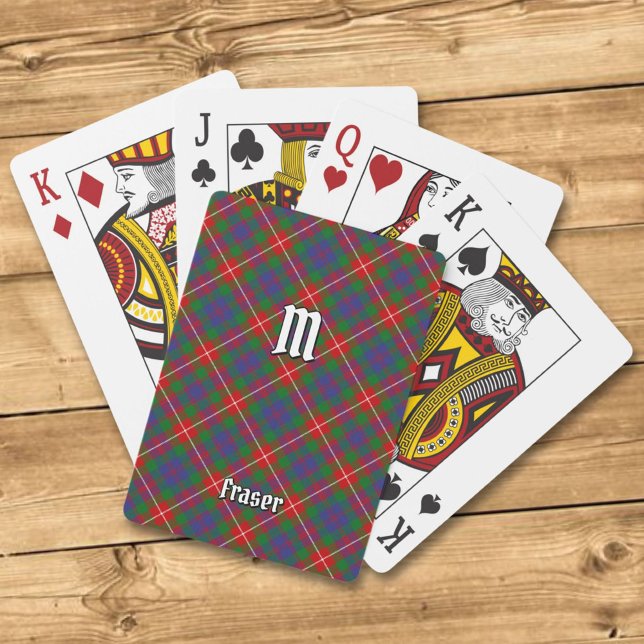 Baraja De Cartas Clan Fraser de Lovat Tartán (Subido por el creador)