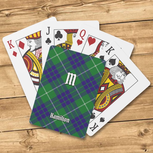 Baraja De Cartas Clan Hamilton Hunting Tartan (Subido por el creador)